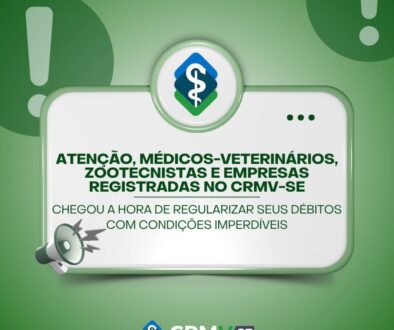 Capa - Mutirão de Conciliação do CRMV-SE